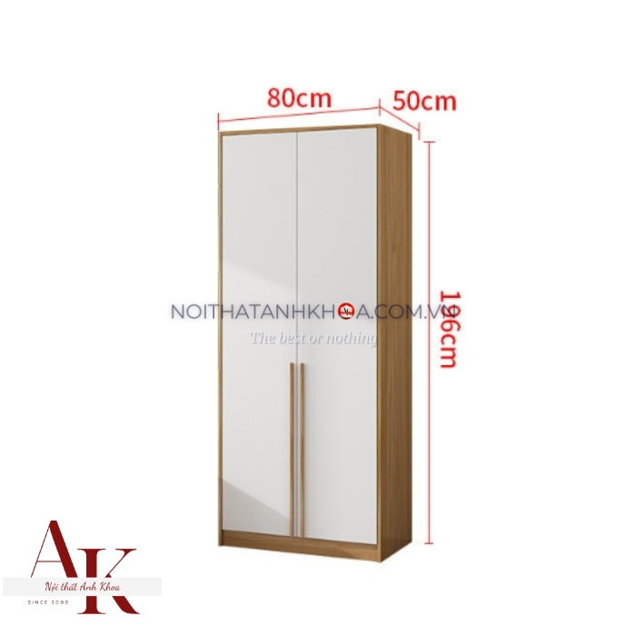 Mẫu tủ quần áo đẹp gỗ công nghiệp MDF hiện đại 