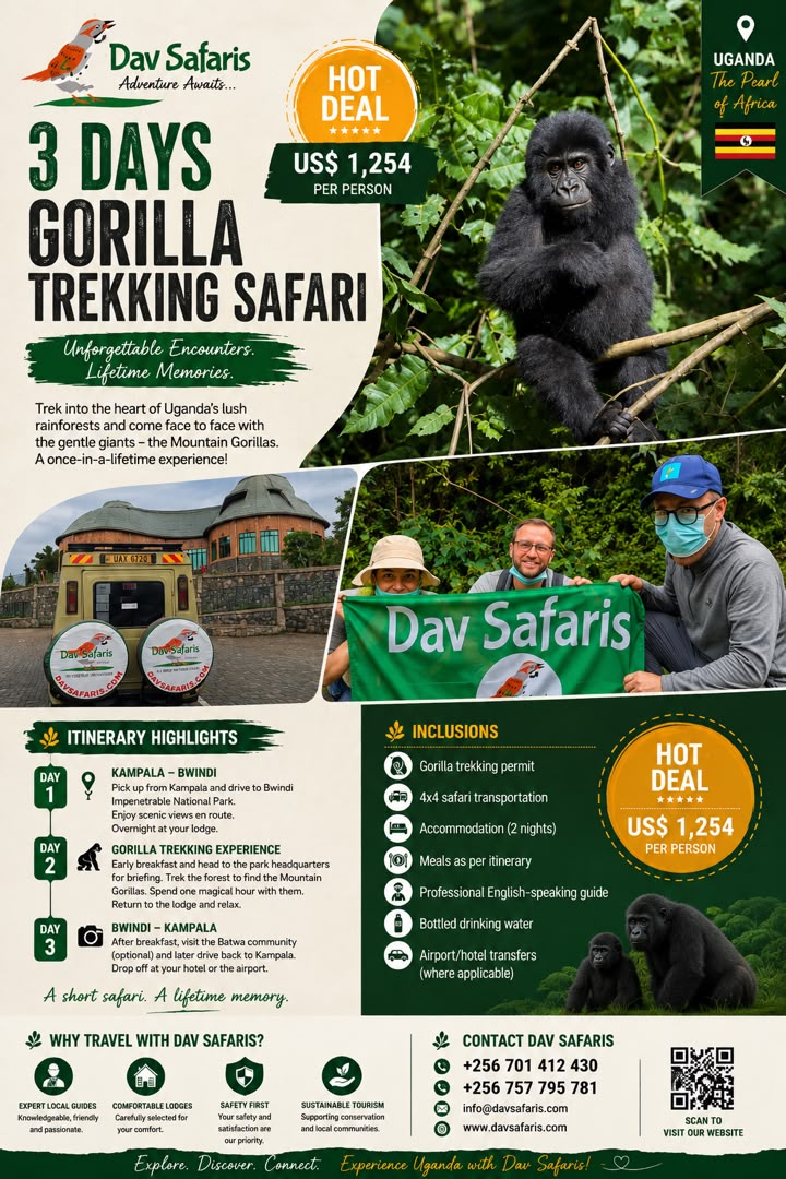 3 Day Trek Gorillas in Uganda Bwindi National Park.jpeg
