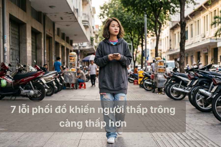 7 lỗi phối đồ khiến người thấp trông càng thấp hơn.jpg